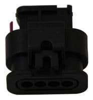 1-1670918-1 - TE CONNECTIVITY - 1-1670918-1 - Automotive Connector Housing, MCON, Receptacle, 4 Ways, AMP MCON Series Socket Contacts