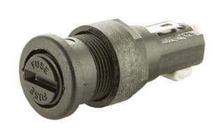 FX0455 - BULGIN / PARTNER STOCK - FX0455 - Cartridge Fuse Holder, 1Fuse, Solder Lug, 10A, 250VAC, 5mm x 20mm