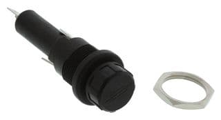 FX0415 - BULGIN / PARTNER STOCK - FX0415 - Cartridge Fuse Holder, 1Fuse, Quick Connect, 13A, 250VAC, 250VDC, 6.3mm x 32mm
