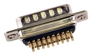 173113-0060 - 173113-0060 - D Sub Connector, High Density, Plug, 173113 Series, 26 Contacts, DA, Solder