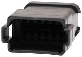 DT04-12PA-CE03 - DEUTSCH - TE CONNECTIVITY - DT04-12PA-CE03 - Automotive Connector Housing, DT, Receptacle, 12 Ways, AMP DT Series Size 16 Pin Contacts