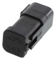 DT04-6P-EP14 - DEUTSCH - TE CONNECTIVITY - DT04-6P-EP14 - Automotive Connector Housing, DT, Receptacle, 6 Ways, AMP DT Series Size 16 Pin Contacts