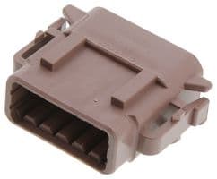 DTM06-12SD - DEUTSCH - TE CONNECTIVITY - DTM06-12SD - Automotive Connector Housing, DTM, Plug, 12 Ways, AMP DTM Series Size 20 Socket Contacts