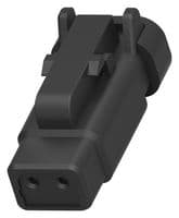 DTM06-2S-P006 - DEUTSCH - TE CONNECTIVITY - DTM06-2S-P006 - Automotive Connector Housing, DTM, Plug, 2 Ways, AMP DTM Series Size 20 Pin Contacts