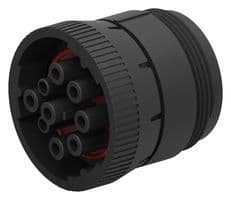 HD16-9-1939SE - DEUTSCH - TE CONNECTIVITY - HD16-9-1939SE - Automotive Connector Housing, HD10, Plug, 9 Ways, AMP HD10 Series Size 16 Socket Contacts
