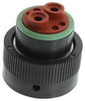 HDP26-18-6SN - DEUTSCH - TE CONNECTIVITY - HDP26-18-6SN - Automotive Connector Housing, HDP20 Series, Plug, 6 Ways