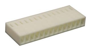 10-11-2143 - MOLEX - 10-11-2143 - Connector Housing, Natural (White), KK 254 7880 Series, Receptacle, 14 Ways, 2.54 mm