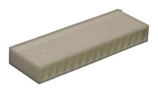 10-11-2153 - MOLEX - 10-11-2153 - Connector Housing, Natural (White), KK 254 7880 Series, Receptacle, 15 Ways, 2.54 mm