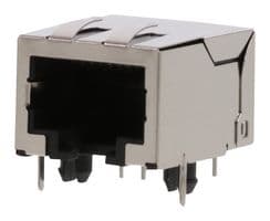 43202-8817 - MOLEX - 43202-8817 - Modular Connector, RJ45 Jack, 1 x 1 (Port), 8P8C, Cat3, Panel Mount, Through Hole Mount