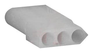 03-09-1033 - MOLEX - 03-09-1033 - Connector Housing, Standard .093" 1396 Series, Receptacle, 3 Ways, 5.03 mm