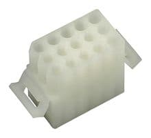 03-09-1153 - MOLEX - 03-09-1153 - Connector Housing, Standard .093" 1375 Series, Receptacle, 15 Ways, 5.03 mm