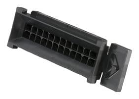 44300-2400 - MOLEX - 44300-2400 - Connector Housing, Black, Micro-Fit BMI 44300 Series, Plug, 24 Ways, 3 mm