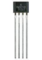 VM821Q1 - HONEYWELL - VM821Q1 - Magnetoresistive Sensor, Anisotropic Magneto Resistive (AMR), Quadrature, 4 V to 24 V, SIP-4