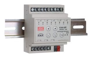 KAA-8R - MEAN WELL - KAA-8R - KNX UNIVERSAL ACTUATOR, 8CH, 16A