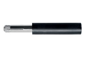 A 2116 NI / SW - SCHUTZINGER - A 2116 NI / SW - Banana Test Connector, Plug, Cable Mount, 32 A, 1 kV, Nickel Plated Contacts, Black
