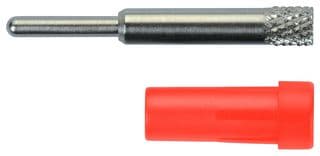 EPB 6053 NI / RT - SCHUTZINGER - EPB 6053 NI / RT - Banana Test Connector, Jack, Panel Mount, 10 A, 70 VDC, Nickel Plated Contacts, Red