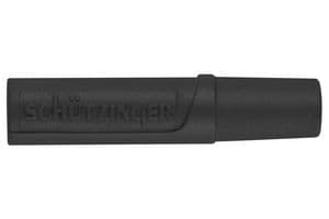 KU 02 L NI / SW - SCHUTZINGER - KU 02 L NI / SW - Banana Test Connector, Jack, Cable Mount, 10 A, 70 VDC, Nickel Plated Contacts, Black