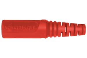 KU 09 L NI / RT - SCHUTZINGER - KU 09 L NI / RT - Banana Test Connector, Jack, Cable Mount, 32 A, 70 VDC, Nickel Plated Contacts, Red