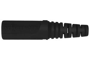 KU 09 L NI / SW - SCHUTZINGER - KU 09 L NI / SW - Banana Test Connector, Jack, Cable Mount, 32 A, 70 VDC, Nickel Plated Contacts, Black