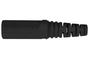 KU 92 L NI / SW - SCHUTZINGER - KU 92 L NI / SW - Banana Test Connector, Jack, Cable Mount, 10 A, 70 VDC, Nickel Plated Contacts, Black