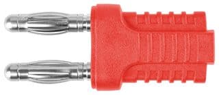 KURZ 10-4 IG MB NI / RT - SCHUTZINGER - KURZ 10-4 IG MB NI / RT - Banana Test Connector, Plug, Cable Mount, 12 A, 70 VDC, Nickel Plated Contacts, Red