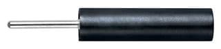 LB 4-1.5 S NI / 13.5 / SW - SCHUTZINGER - LB 4-1.5 S NI / 13.5 / SW - Banana Test Connector, Jack, Cable Mount, 20 A, 1 kV, Nickel Plated Contacts, Black