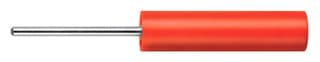 LB 4-1.5 S NI / 20 / RT - SCHUTZINGER - LB 4-1.5 S NI / 20 / RT - Banana Test Connector, Jack, Cable Mount, 20 A, 1 kV, Nickel Plated Contacts, Red