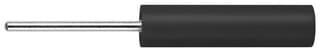 LB 4-1.5 S NI / 20 / SW - SCHUTZINGER - LB 4-1.5 S NI / 20 / SW - Banana Test Connector, Jack, Cable Mount, 20 A, 1 kV, Nickel Plated Contacts, Black