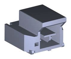 105430-1102 - MOLEX - 105430-1102 - Pin Header, Wire-to-Board, 2.5 mm, 1 Rows, 2 Contacts, Surface Mount Right Angle