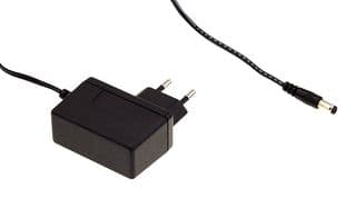 GSM12E05-P1J - MEAN WELL - GSM12E05-P1J - AC/DC Power Supply, Medical, 1 Output, 12 W, 5 VDC, 2.4 A