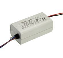 APV-12-15 - MEAN WELL - APV-12-15 - LED Driver, LED Lighting, 12 W, 15 VDC, 800 mA, Constant Voltage, 90 V