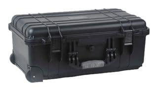 22-24130 - MULTICOMP PRO - 22-24130 - Equipment Case, Wheels, Tactical, Waterproof, Polymer, Black, 22 1/64″ × 13 51/64″ × 9 1/64″