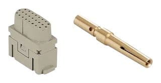 CX25IFCIFD0.2 - ILME - CX25IFCIFD0.2 - Heavy Duty Connector, MIXO, Insert, 25 Contacts, Receptacle, Crimp Socket