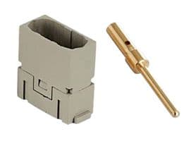CX25IMCIMD0.2 - ILME - CX25IMCIMD0.2 - Heavy Duty Connector, MIXO, Insert, 25 Contacts, Plug, Crimp Pin