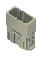 CX08CM - ILME - CX08CM - Heavy Duty Connector, MIXO, Insert, 8 Contacts, Plug, Crimp Pin - Contacts Not Supplied