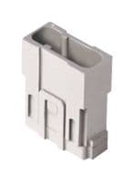 CX034M - ILME - CX034M - Heavy Duty Connector, MIXO, Insert, 3 Contacts, Plug, Crimp Pin - Contacts Not Supplied