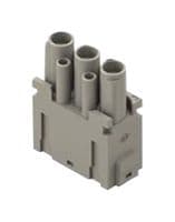 CX3/4XDF - ILME - CX3/4XDF - Heavy Duty Connector, MIXO, Insert, 3+4 Contacts, Receptacle