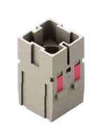 CX01YM - ILME - CX01YM - Heavy Duty Connector, MIXO, Insert, 1 Contact, Plug, Crimp Pin - Contacts Not Supplied