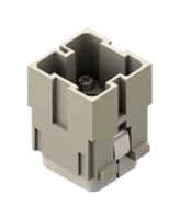 CX01YPEM - ILME - CX01YPEM - Heavy Duty Connector, MIXO, Insert, 1+PE Contacts, Plug, Crimp Pin - Contacts Not Supplied