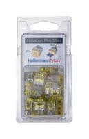 148-90054 HCPM-2-BLISTER-PC-CL/YE - HELLERMANNTYTON - 148-90054 HCPM-2-BLISTER-PC-CL/YE - Connector Kit, Terminals & Splices, 20Pcs of Helacon Plus Mini Series Wire Splice Terminals