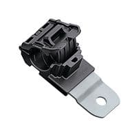 151-02736 RCB180SM6SS-PA666V0/SS304-BK - HELLERMANNTYTON - 151-02736 RCB180SM6SS-PA666V0/SS304-BK - Fastener, Ratchet P, Screw Mount Cable Clamp, 19.5 mm, Nylon 6.6 (Polyamide 6.6), Stainless Steel