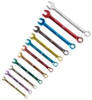 T4346M12ST - CK TOOLS - T4346M12ST - COLOUR CODED COMBI SPANNER SET, 12PC