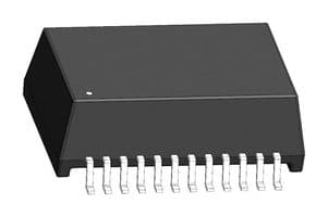 ALAN210001-3J61DT - ABRACON - ALAN210001-3J61DT - Ethernet & LAN Transformer, 10/100/1000 Base-T PoE+, 1 Port, 1CT:1CT, 350 µH, 1.5 kV