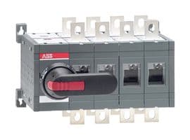 OT315E04CP - ABB - OT315E04CP - Switch Disconnector, 4 Pole, 415 V, 315 A, IP20, Floor Mount