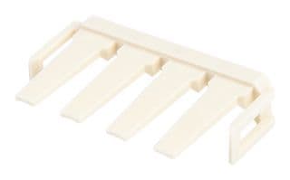 105415-0004 - MOLEX - 105415-0004 - Connector Accessory, 5.7mm Pitch, 4Pos, Natural, Terminal Position Assurance Retainer