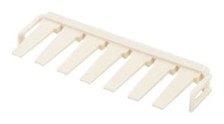 105415-0007 - MOLEX - 105415-0007 - Connector Accessory, 5.7mm Pitch, 7Pos, Natural, Terminal Position Assurance Retainer