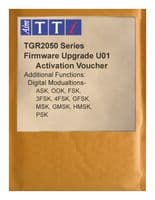 TGR-U01 - AIM-TTI INSTRUMENTS - TGR-U01 - Test License Key Upgrade, Digital Modulation Upgrade, TGR2050 Series RF Signal Generators