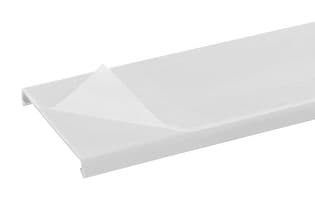 C4WH6-F - PANDUIT - C4WH6-F - Trunking Fitting, PVC (Polyvinylchloride), White, 1.8 m, 108 mm, 9.4 mm, Panduct Series
