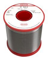 C 511 60EN 5C 0.9MM S 500G - MULTICORE / LOCTITE - C 511 60EN 5C 0.9MM S 500G - Solder Wire, Crystal 511, 0.91mm Diameter, 183°C to 188°C, 500g