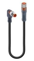 RSMWV 3-RKMV 3-224/0,6 M - LUMBERG AUTOMATION - RSMWV 3-RKMV 3-224/0,6 M - Sensor Cable, 3 Pos, 600 mm, 23.6 ", RSMWV Series